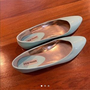 Steve Madden baby blue flats